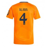 Maglia Calcio Real Madrid David Alaba #4 Seconda Divisa 2024-25 Manica Corta